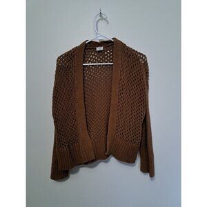 Abercrombie Mesh Stitch Non-Closure Cardigan Size Small